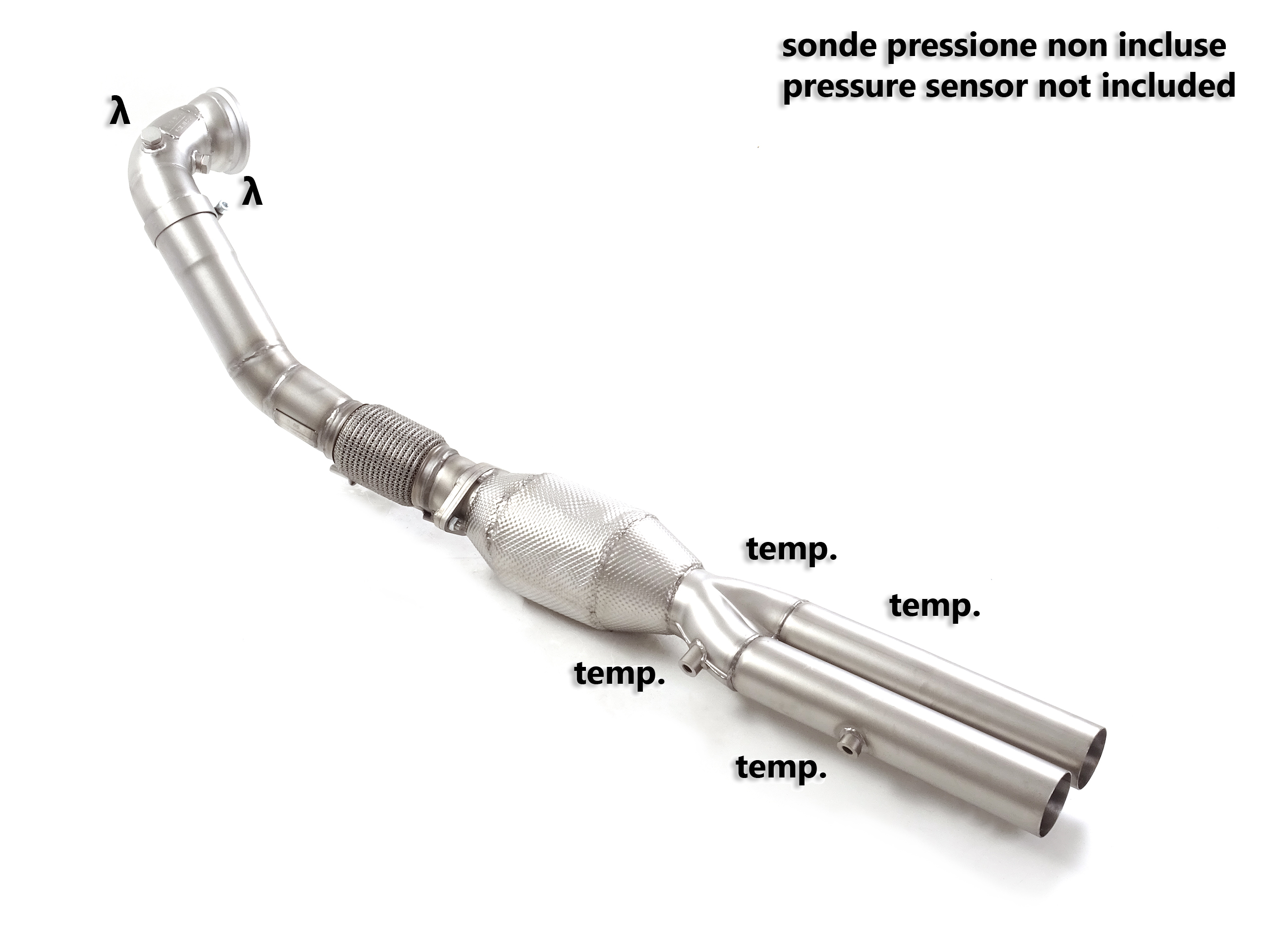 Downpipe + OPF-Ersatzrohr Set Audi A3 8V 2.5 TFSI | Ragazzon