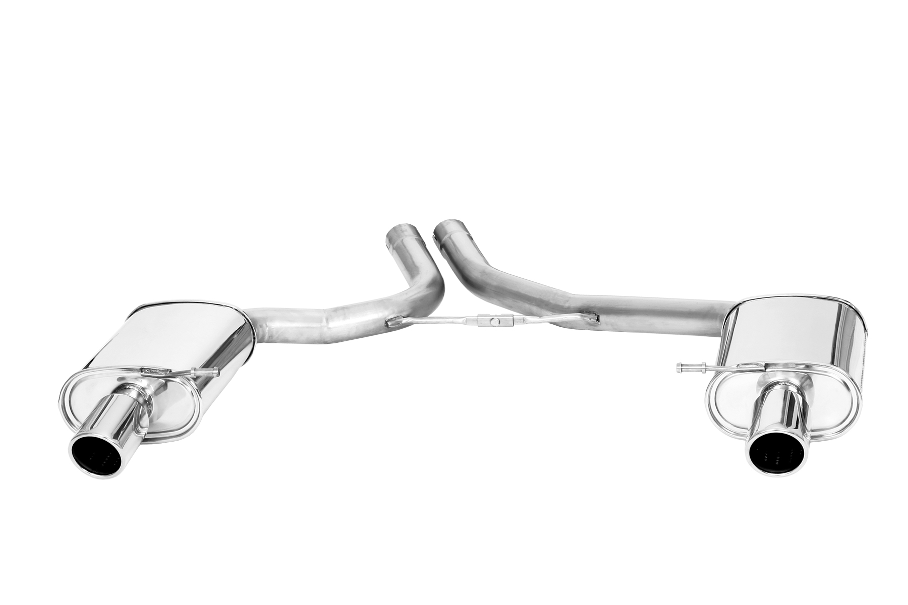 BN-Pipes Endschalldämpfer Audi A4 B7 Duplex Edelstahl mit Gutachten