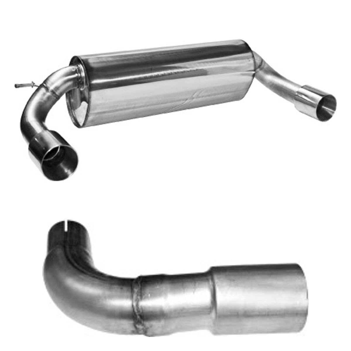 Bastuck Endschalldämpfer Twin – BMW 3er F30 / F31 3er F30/F31 1.6l Turbo