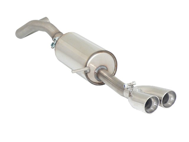 Sportauspuff Seat Ibiza 1.6 6J 2x70mm rund ECE | Ragazzon