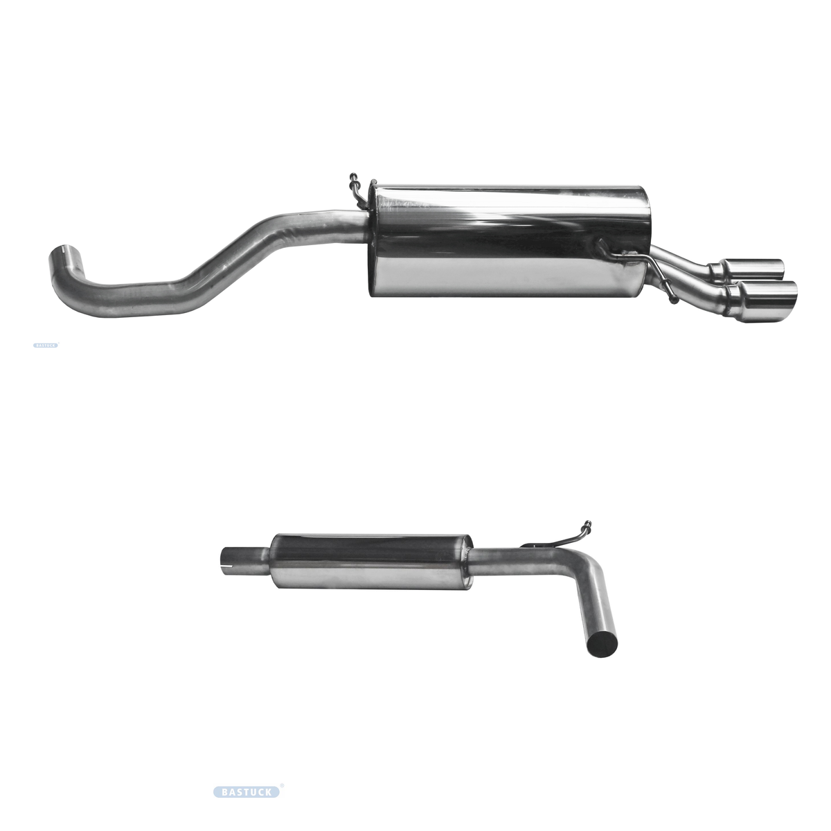 Bastuck Komplettanlage – Volkswagen Polo 6 AW Polo 6 AW inklusive GTI