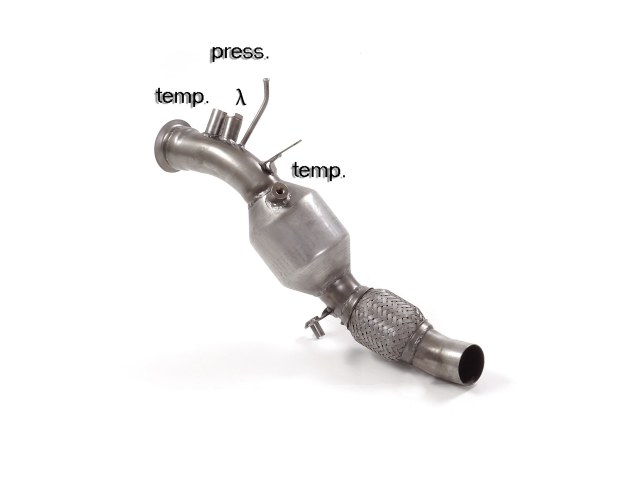 Downpipe + DPF-Ersatzrohr Set BMW 114d F20/F21 N47 | Ragazzon