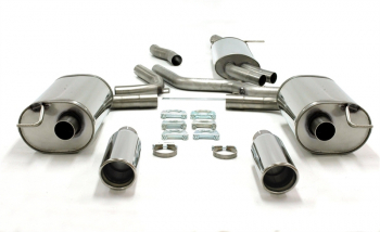 TA Technix Duplex Abgasanlage Audi A6 4F-C6 – ab Kat