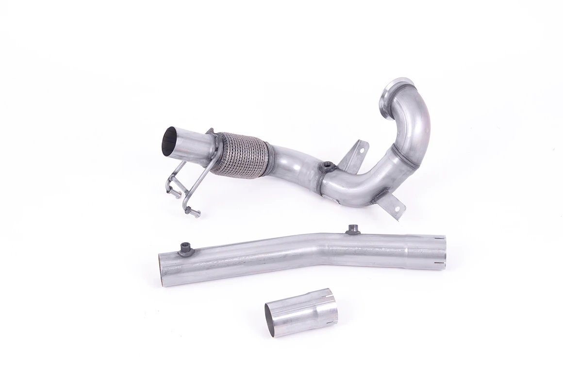Milltek Sport Downpipe (ohne Kat) passend für Audi A1 40 TFSI 2.0 & VW Polo GTI 2.0 TSI 70mm
