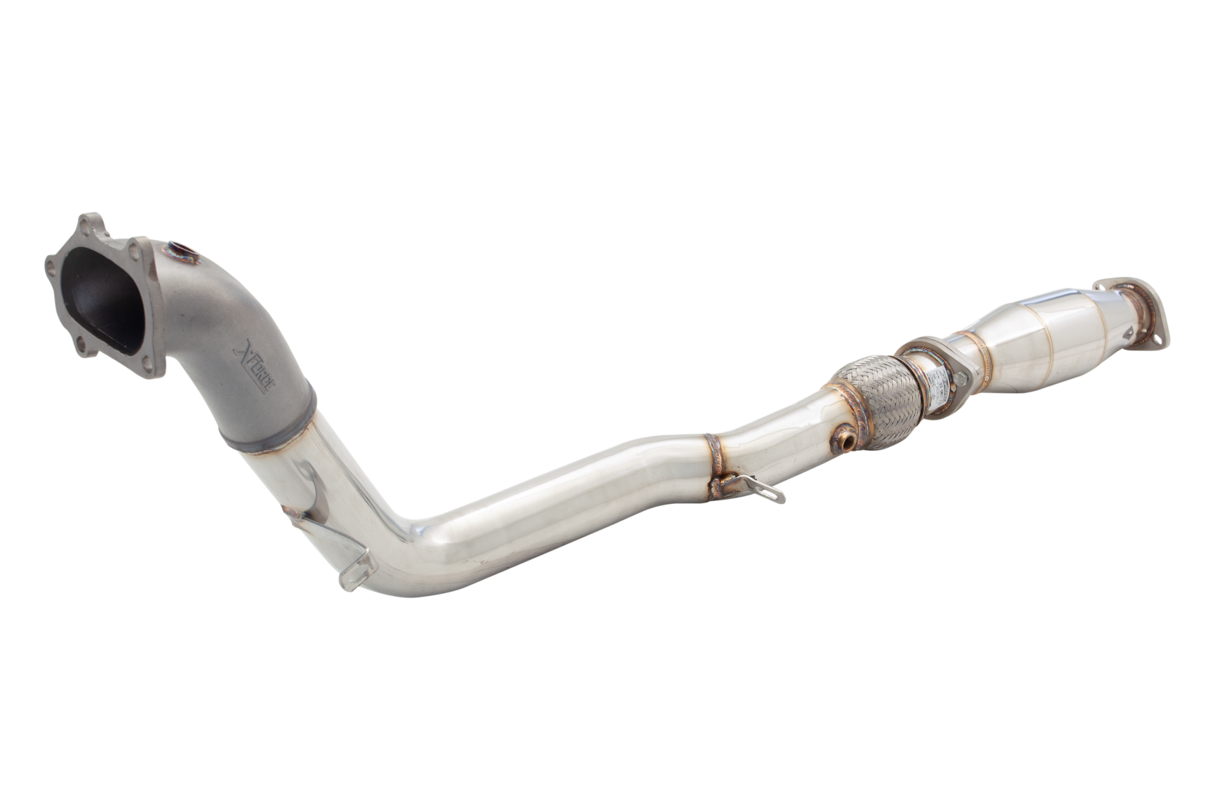 XFORCE Downpipe Subaru Impreza WRX STI GC GD GG 94–07 – 100 cpsi, poliert