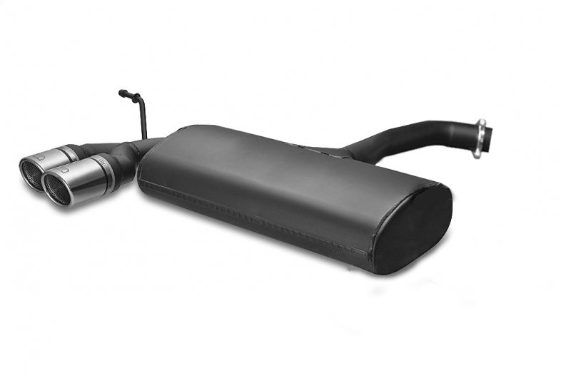 Ulter Sport Stahl EG Sportauspuff für VW Golf VI (2008-2013) Hatchback 2,0 TDI 81/103 kW