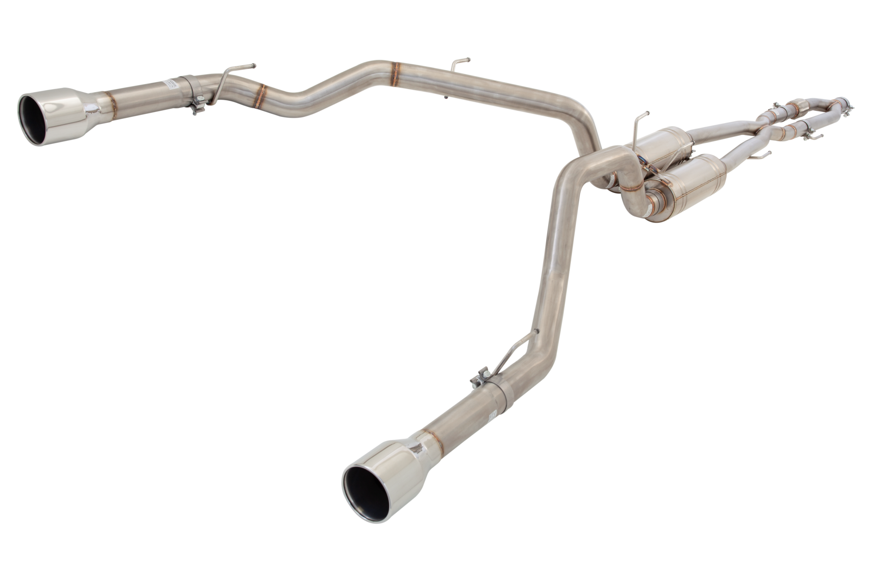 XFORCE Abgasanlage Dodge Ram 1500 5.7 HEMI 16– – Edelstahl