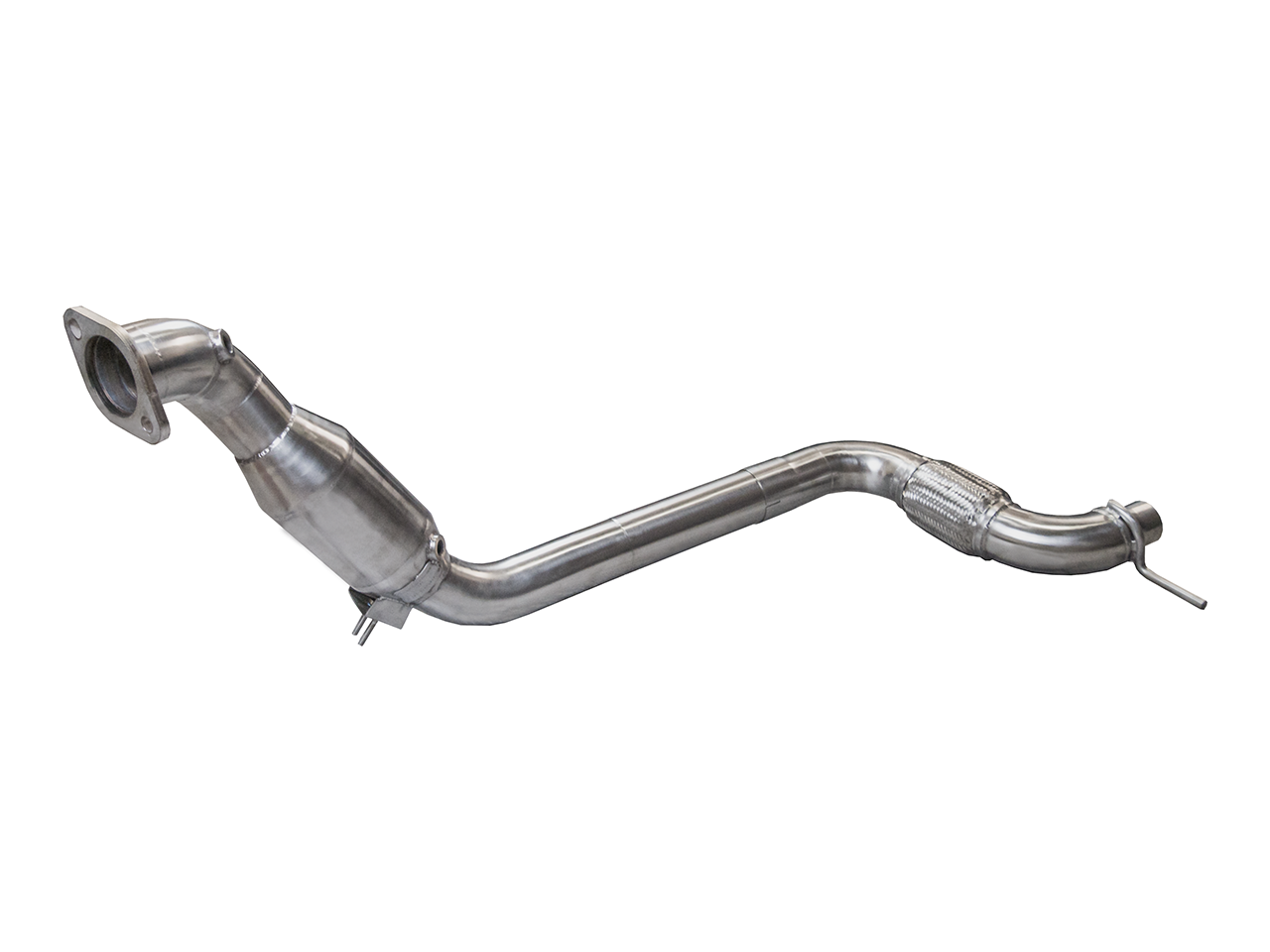 Bull-X Downpipe 3" Ford Mustang VI 2.3L Ecoboost (mit ECE*) - inkl. 100 Zellen Sportkat (ohne Betriebserlaubnis)