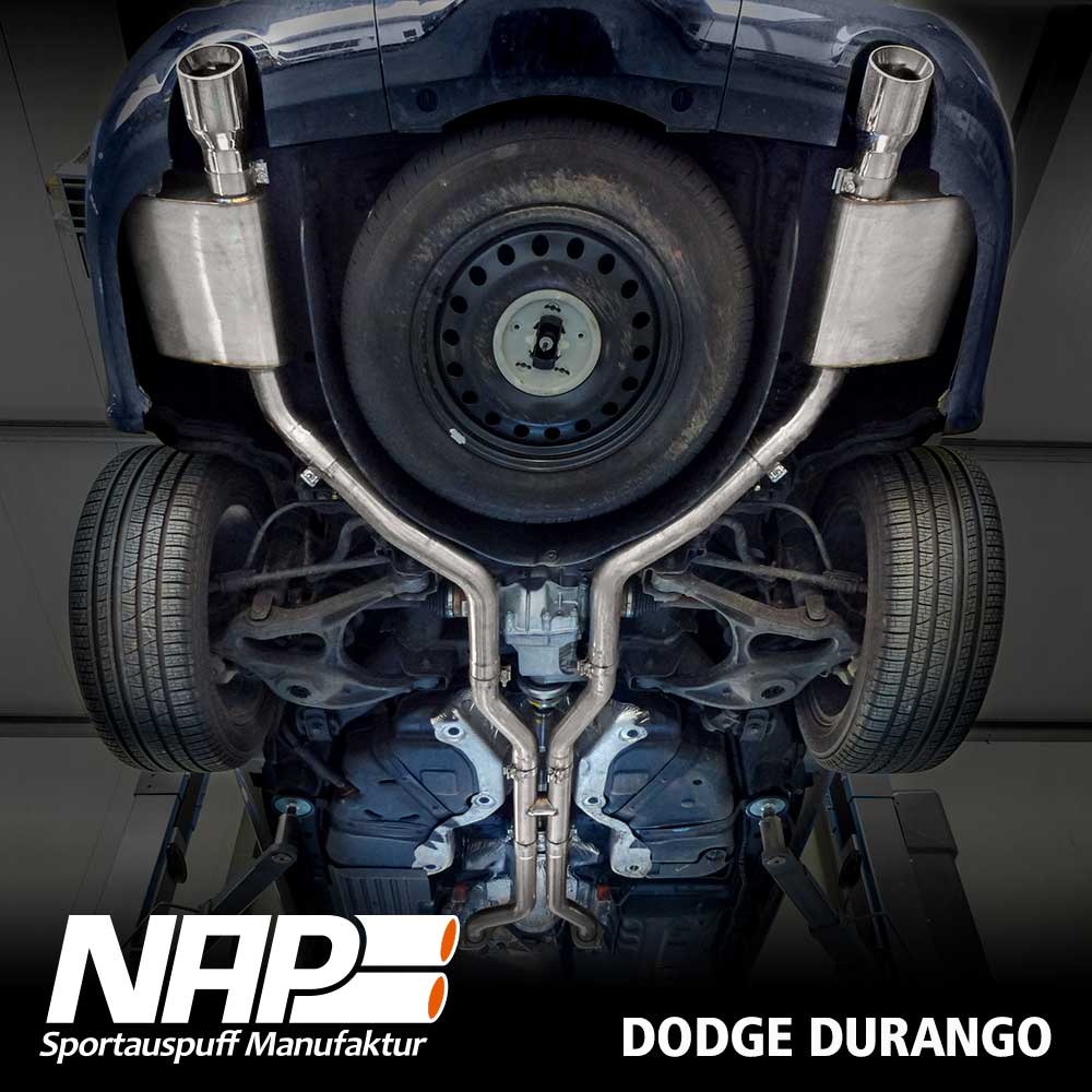 NAP Sportauspuff passend für Dodge Durango (3. Gen. ab 2011)