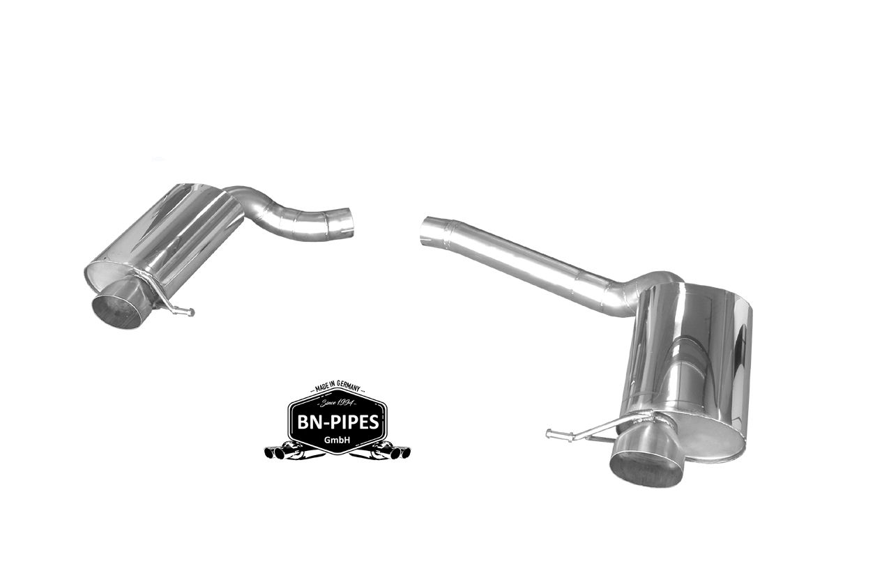 BN-Pipes Endschalldämpfer Audi RS5 B8 4.2 EG-Gutachten