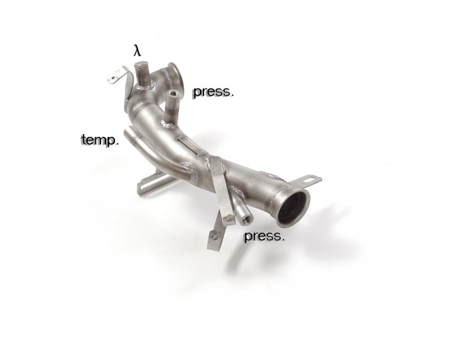 Downpipe + DPF-Ersatzrohr Set VW T5 2.0 TDI | Ragazzon