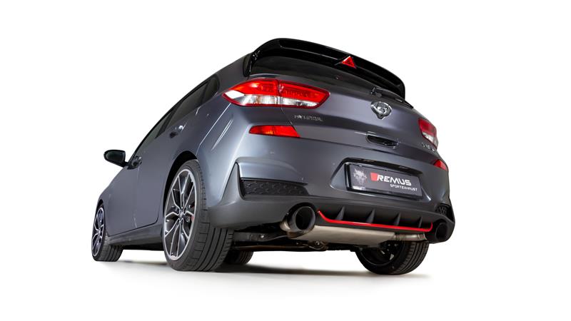 Remus Sportauspuff OPF-Back Ø 76 mm inkl. EG für Hyundai i30 N PDE