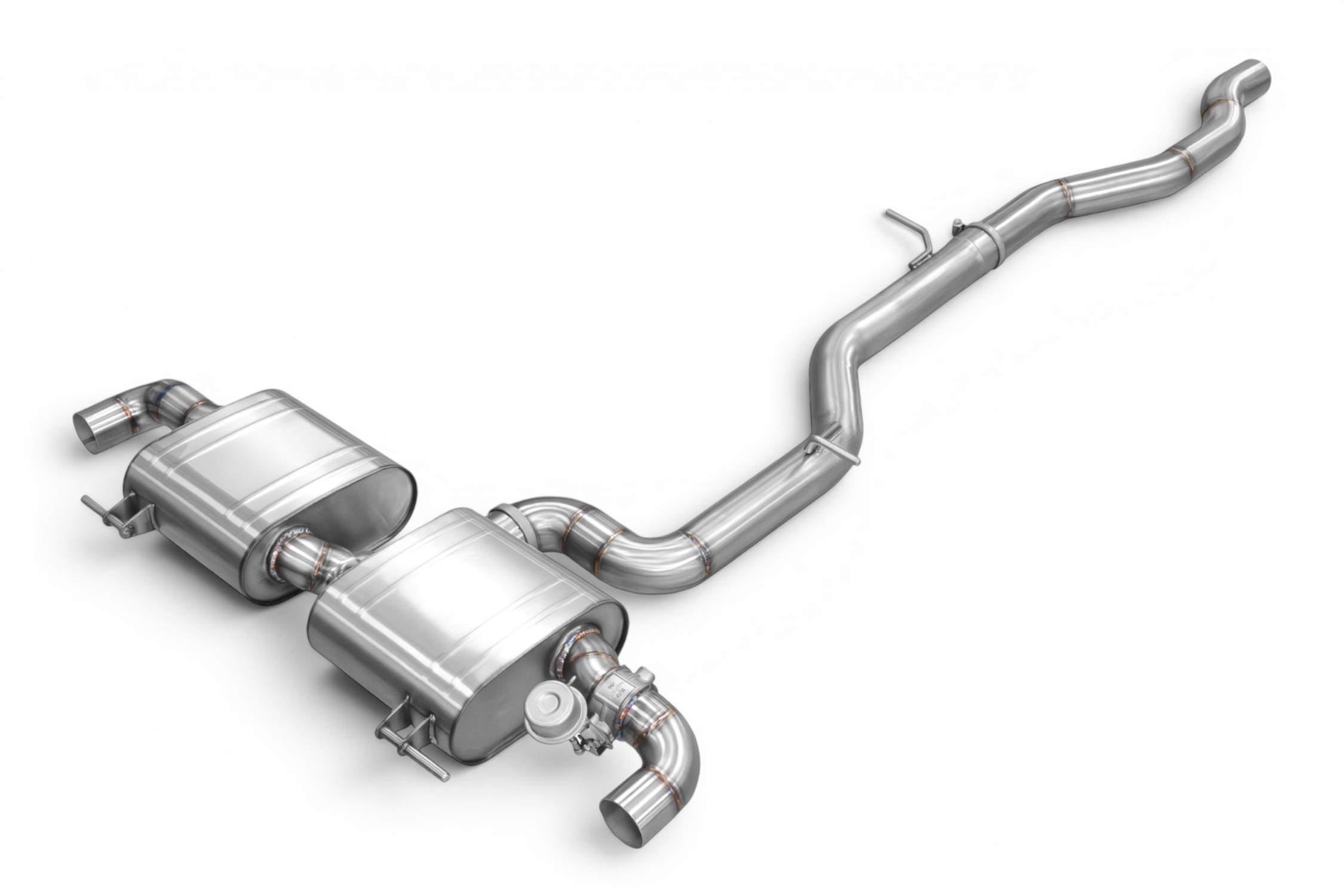 EGO-X Abgasanlage 3" Audi S1 8X 2.0 TFSI 231PS quattro (mit ECE*)