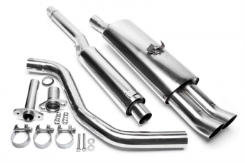 TA Technix Abgasanlage VW Polo 86C – hochgezogen, EG