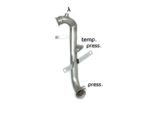 Downpipe + DPF-Ersatzrohr Set Citroen C3 1.6 HDi | Ragazzon