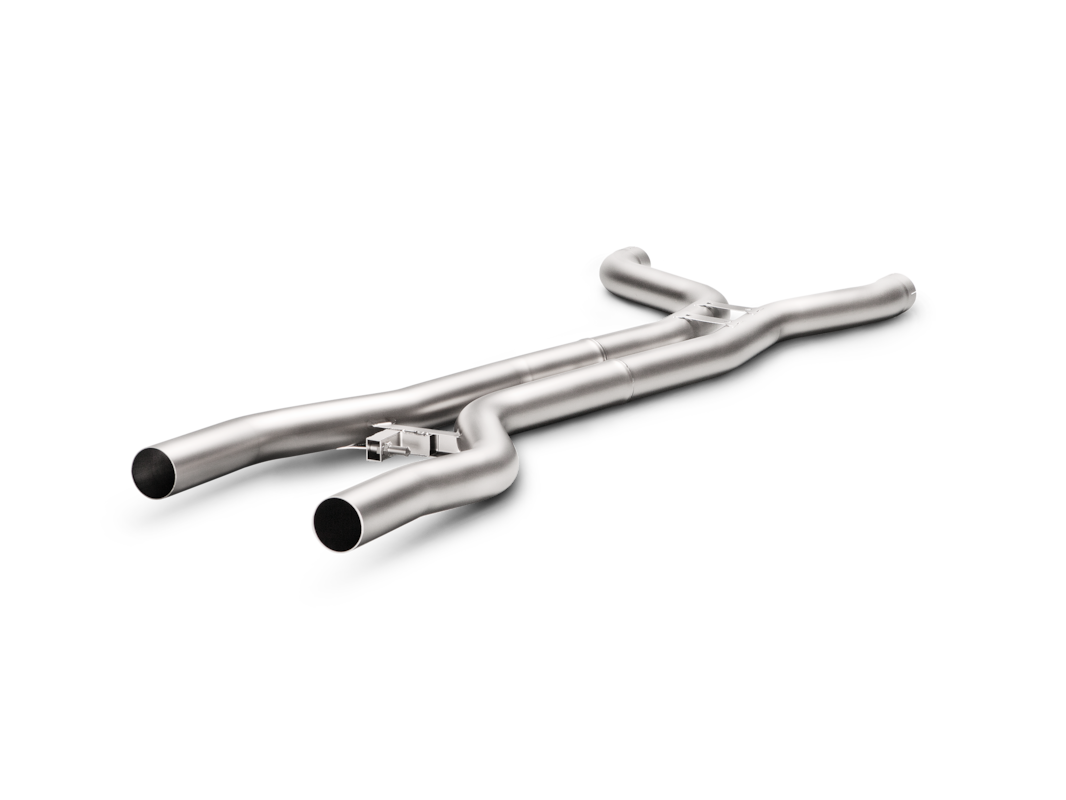 Akrapovic Evolution Link Pipe Set Titan | Porsche Cayenne GTS/Turbo 958 FL