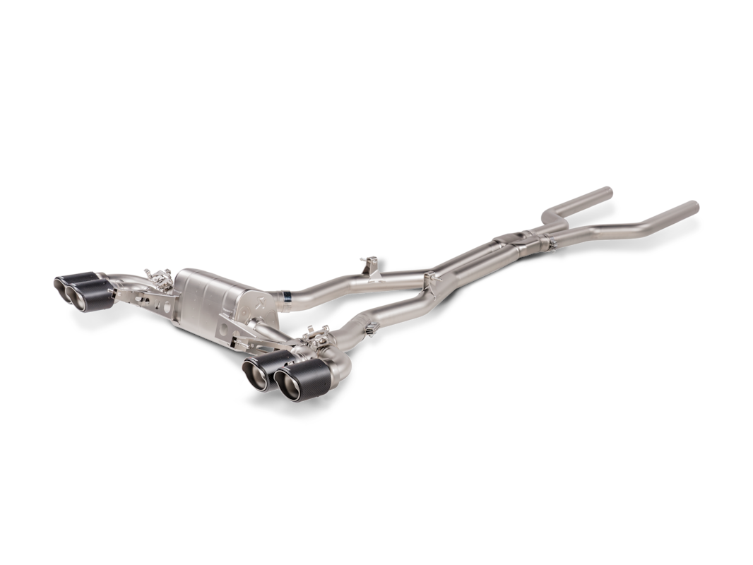 Akrapovic Evolution Line Titan Abgasanlage | BMW M8 Gran Coupé F93 | Carbon Endrohre