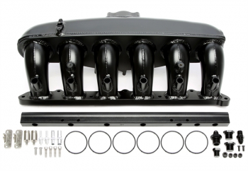 TA Technix Ansaugbrücke Set BMW N54 – Einspritzleiste, schwarz