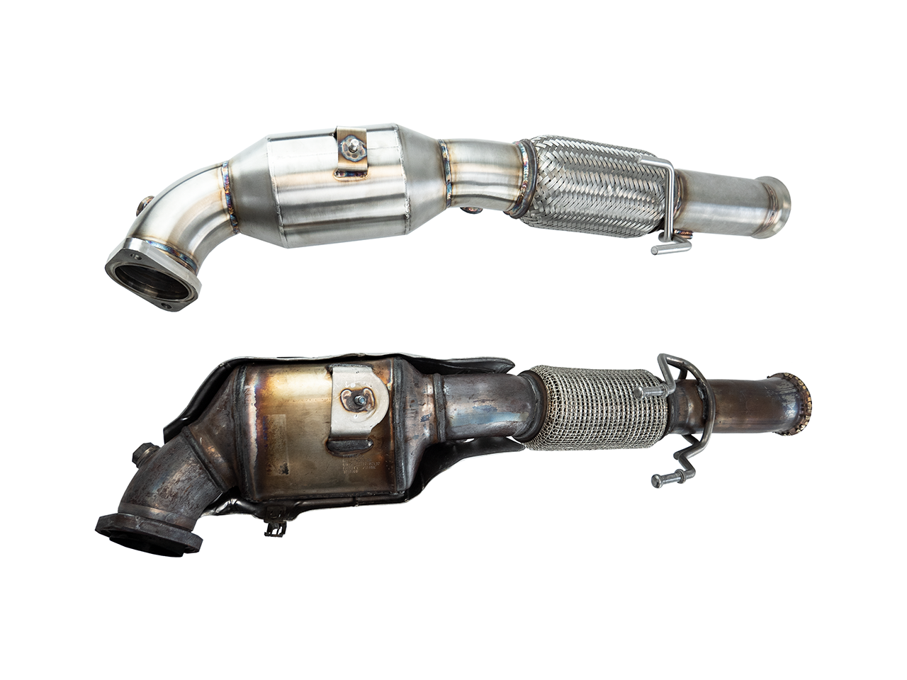 ECE Downpipe 3" Ford Focus RS Mk.3 350PS 90815040 - Bull-X