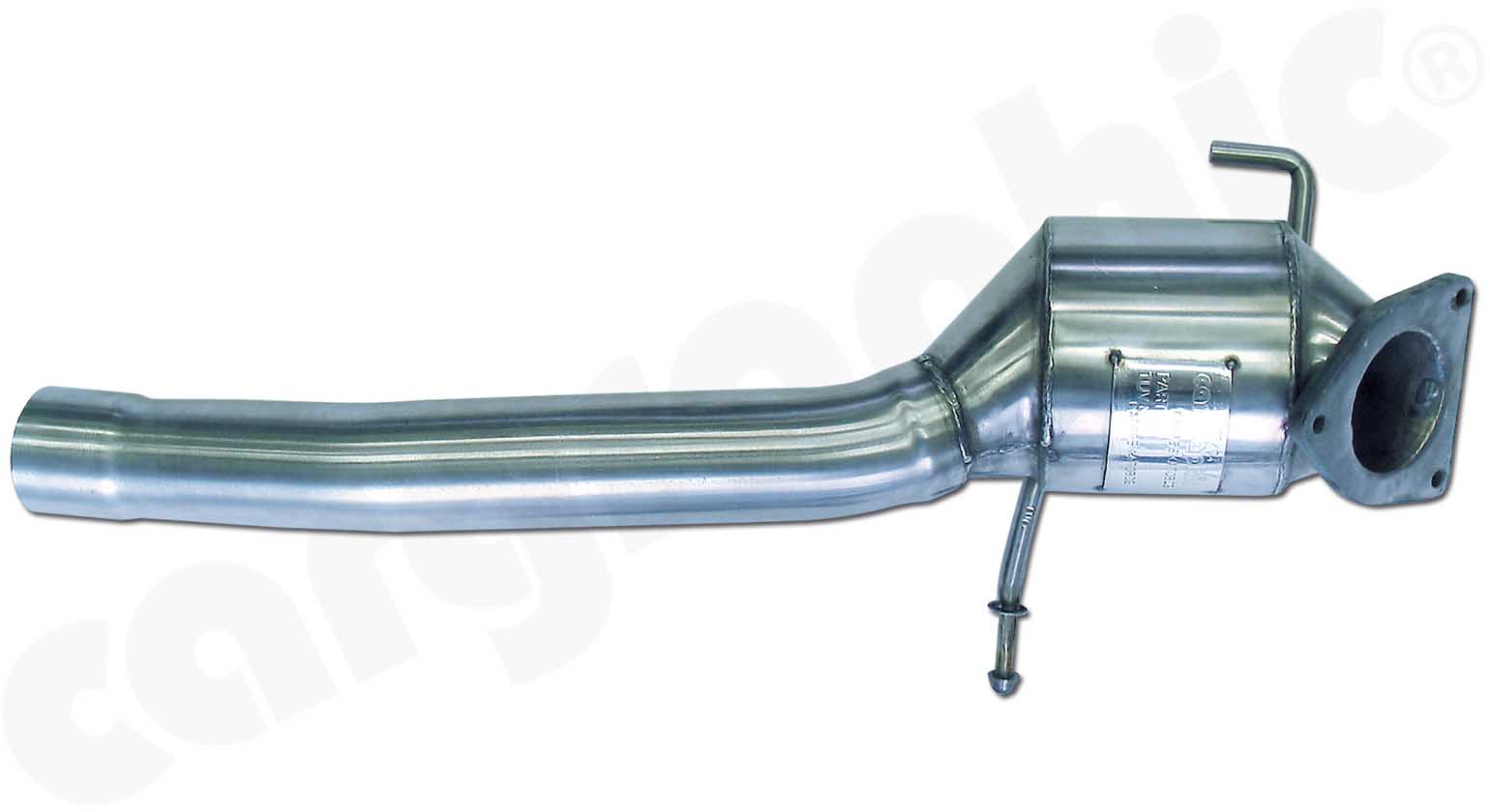 CARGRAPHIC Sport Sekundär Katalysator für Porsche Cayenne 955 3,2L V6
