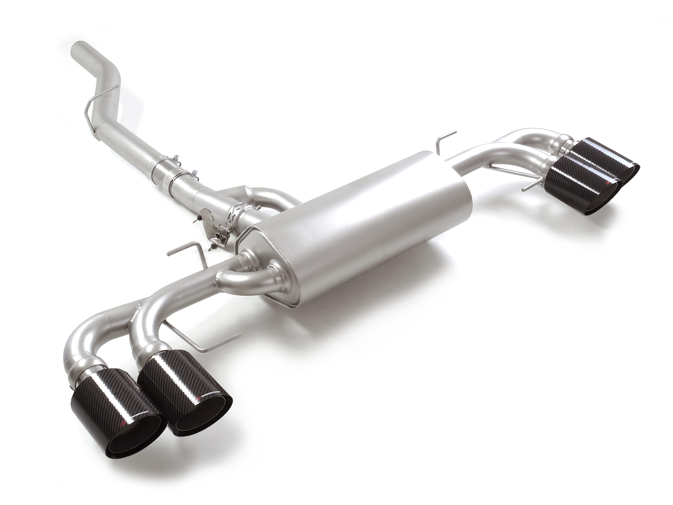 Sportauspuff Maserati Grecale GT 2.0 Turbo 2x110mm Klappe ECE | Ragazzon