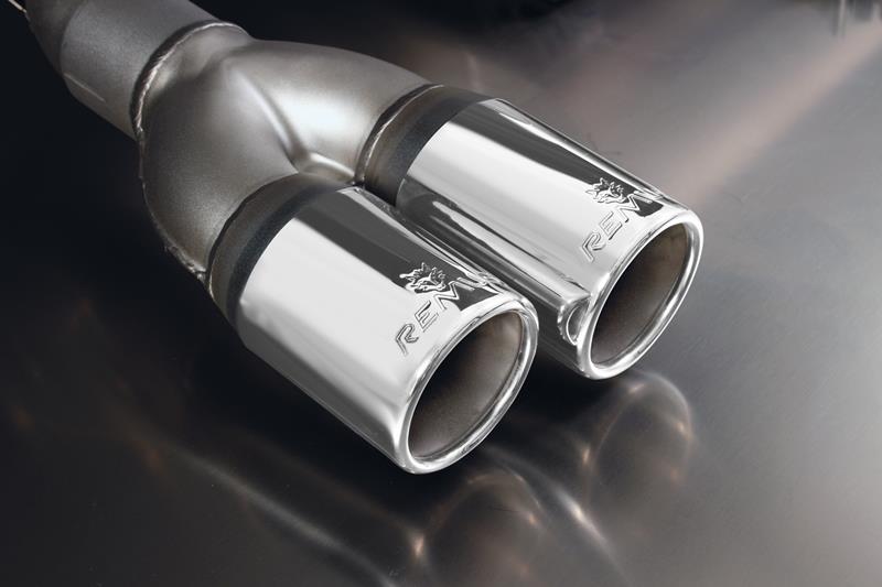 Endrohr-Set li/re je 2 Endrohre Ø 76 mm