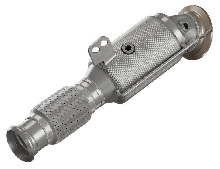 HJS Downpipe ECE 89/76mm 300 cpsi Toyota Supra A90 BMW M340i B58