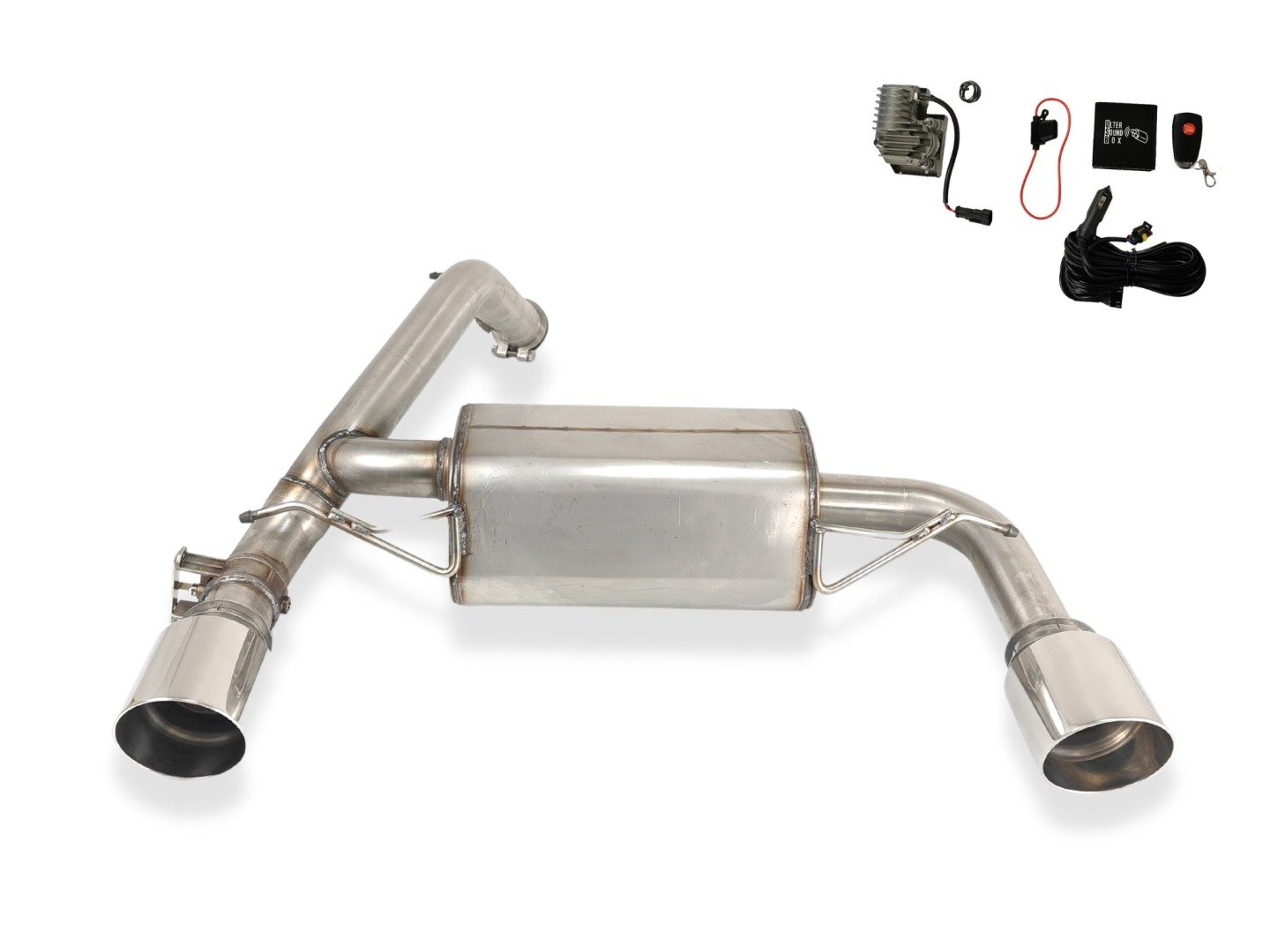 Ulter Sport Edelstahl Sportauspuff für Ford FOCUS III (2010-2018) RS 2,3T 257 kW