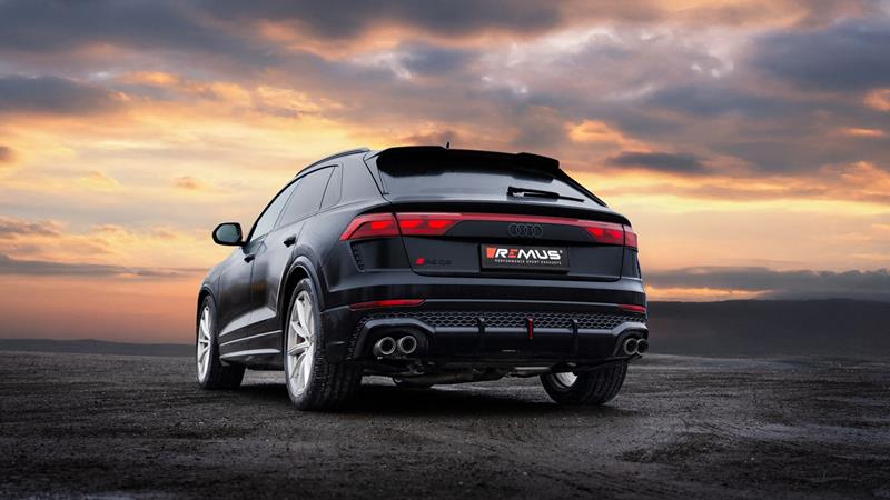 Remus Klappen-Sportauspuff Ø 70 mm inkl. EG für Audi RS Q8 4L OPF