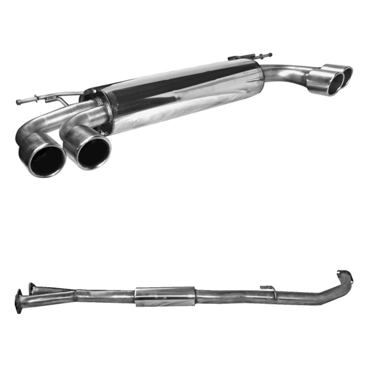 Bastuck Komplettanlage Quattro – Hyundai Genesis Coupé Genesis Coupé 3.8l V6