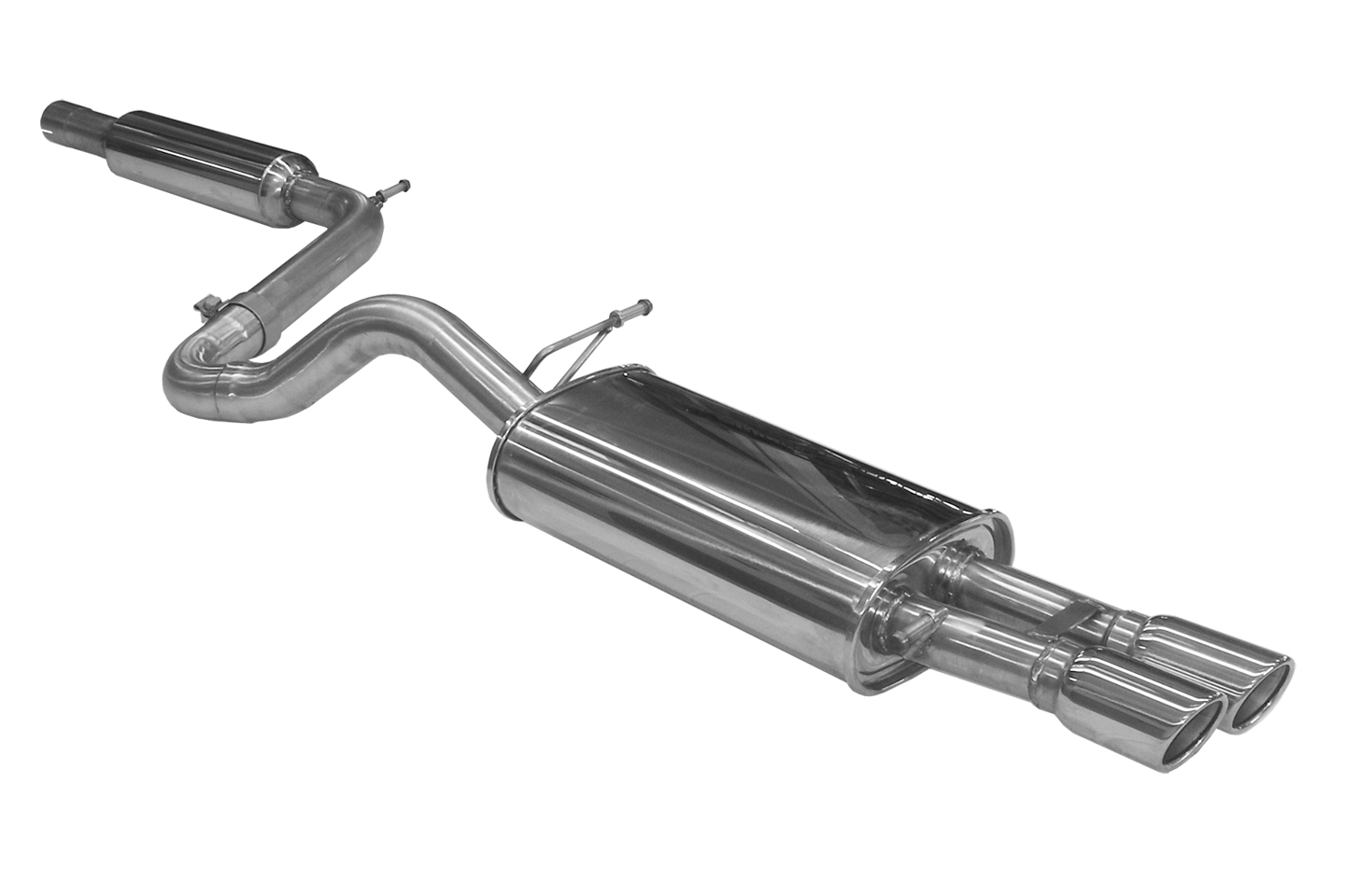 BN-Pipes Sportauspuff VW Polo 9N GTI eintragungsfrei