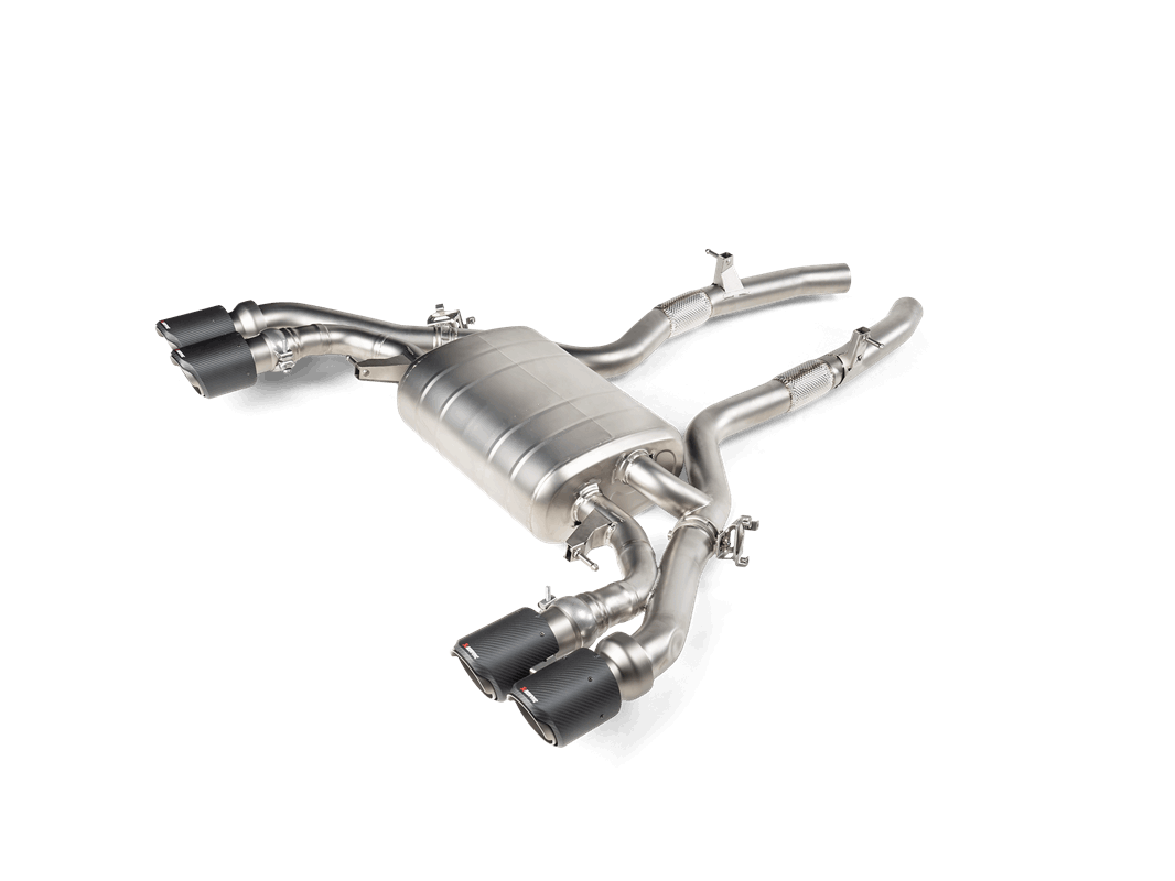 Akrapovic Slip-On Line Titan Abgasanlage | BMW X3M/X4M Competition F97/F98