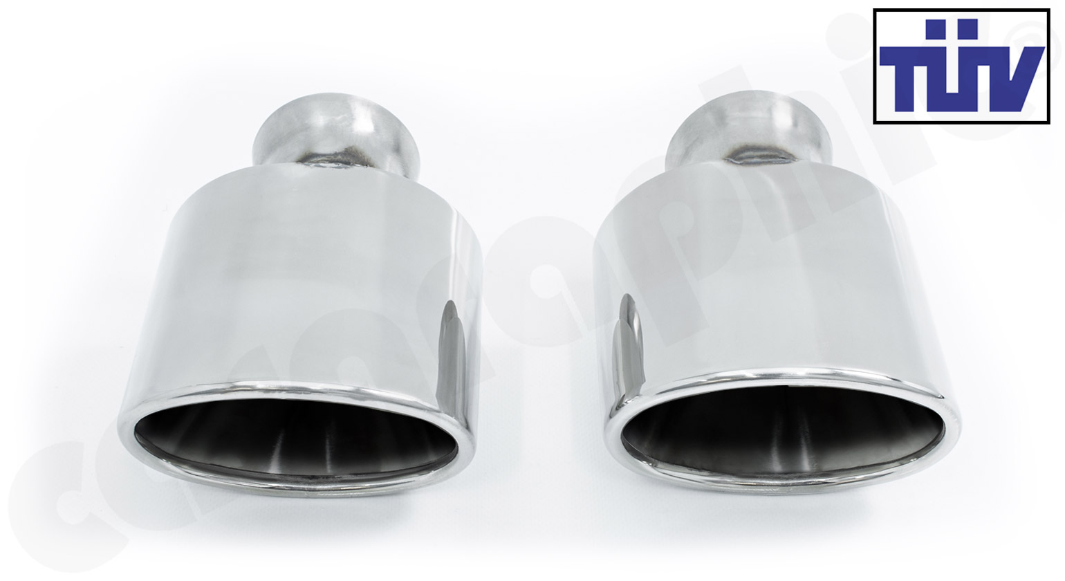 CARGRAPHIC Endrohrsatz für Porsche 993 Carrera 2/4 RS
