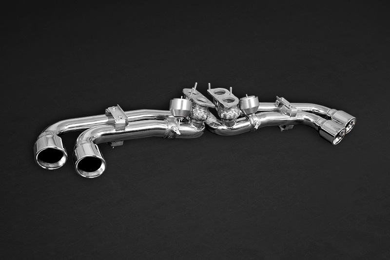 Capristo Endrohre Ferrari F430 für originale Abgasanlage inkl. Halterung