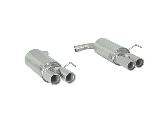 Sportauspuff Alfa Romeo Brera 1750 TBi 2x76mm ECE | Ragazzon