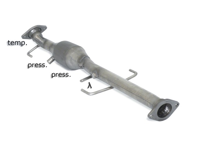 DPF-Ersatzrohr Mazda 6 GH 2.0 CD | Ragazzon