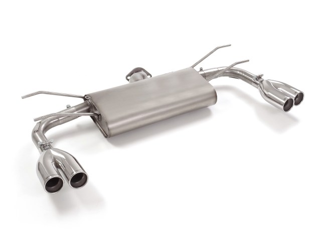 Sportauspuff Fiat 124 Spider 1.4 2x70mm rund ECE | Ragazzon