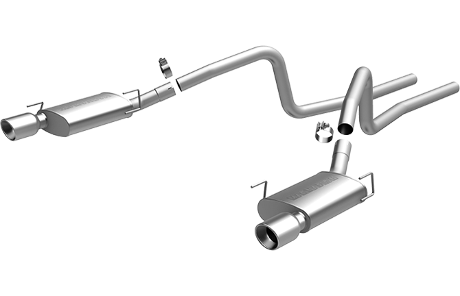 Magnaflow Schalldämpfer Anlage Ford Mustang GT 4,6l V8 2010