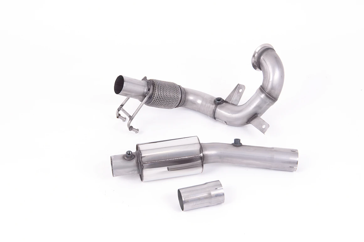 Milltek Sport Downpipe (ohne Kat) passend für Audi A1 40 TFSI 2.0 & VW Polo GTI 2.0 TSI 70mm