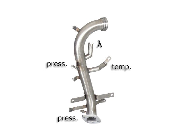 Downpipe + DPF-Ersatzrohr Set Alfa Romeo 159 2.0 JTDm | Ragazzon