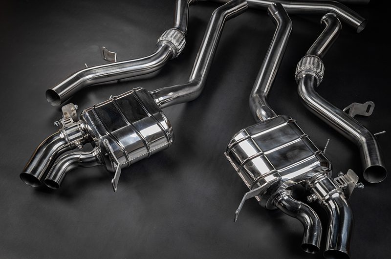 Capristo Klappenabgasanlage Mercedes-AMG SL63 R232 – ECE (OEM-Aktuatoren)