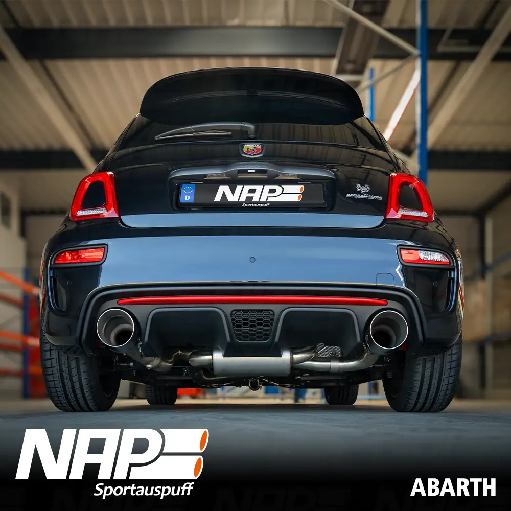 NAP Klappenauspuff passend für Abarth 595 & 695