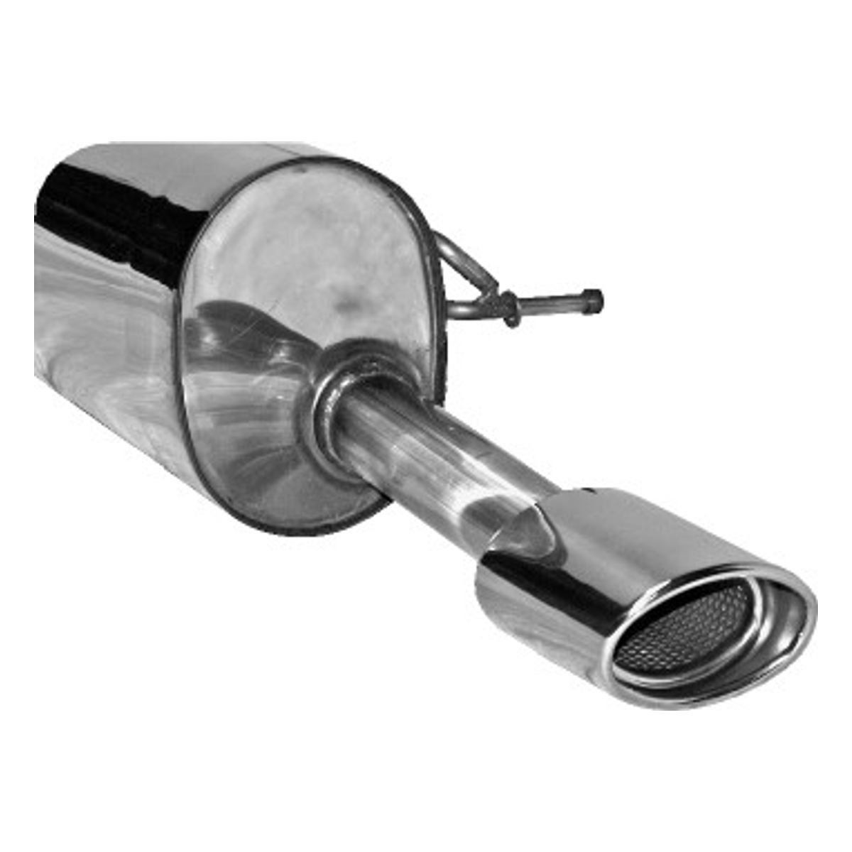 Bastuck Endschalldämpfer Single – Peugeot 207 207