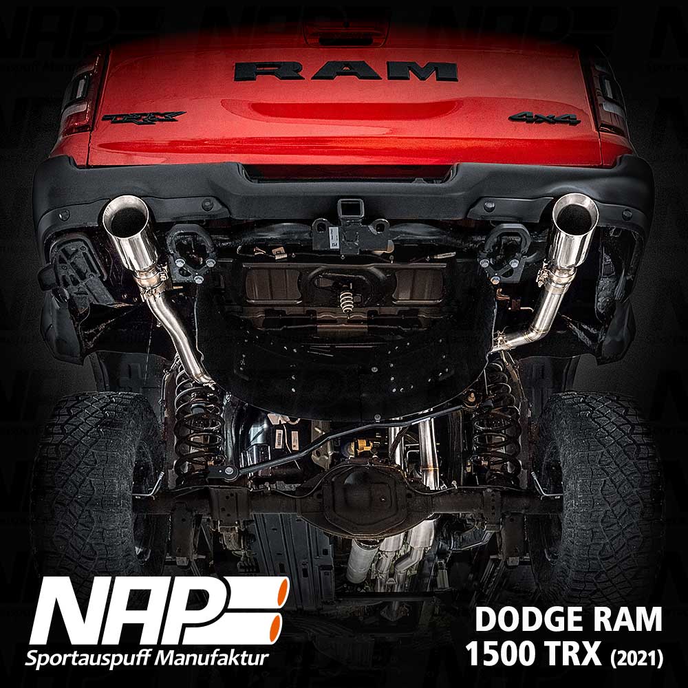 NAP Klappenauspuff passend für 2021 RAM 1500 TRX