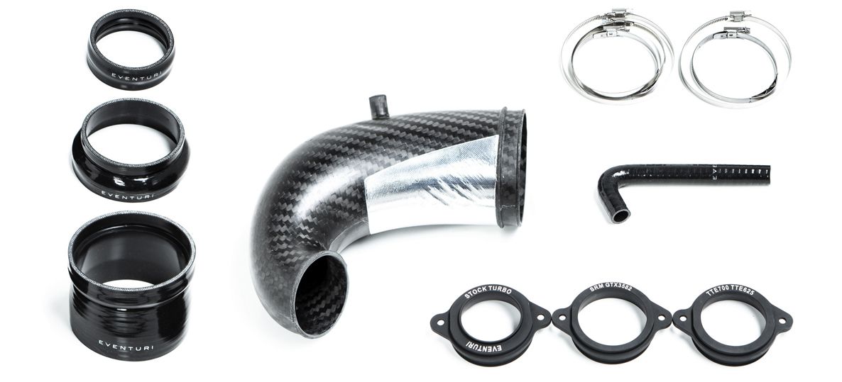 Eventuri Carbon Turboeinlass Audi RS3 8V 8Y RSQ3 TTRS mit Gutachten