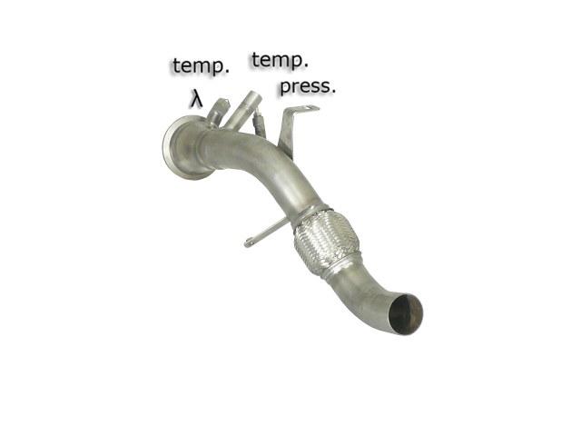 Downpipe + DPF-Ersatzrohr Set BMW 335d E90 E91 E92 | Ragazzon
