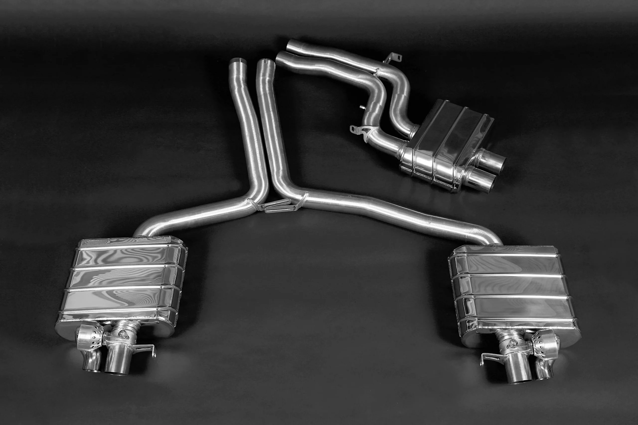 Capristo Sportauspuff mit Klappensteuerung für Audi RS4 B8 4.2 V8 – ECE
