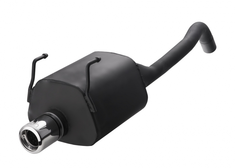 Ulter Sport Stahl EG Sportauspuff für Fiat Panda (2003-2012) Hatchback 1,1i 40 kW