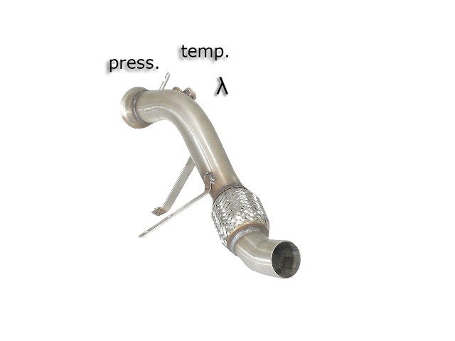 Downpipe + DPF-Ersatzrohr Set BMW 318d 320d E90 E91 | Ragazzon