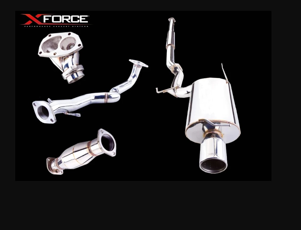 XFORCE Abgasanlage Mitsubishi Lancer EVO 7 8 9 01–07 – 100 cpsi